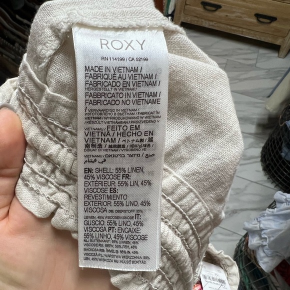 NWT Roxy linen pants!! - Picture 4 of 6